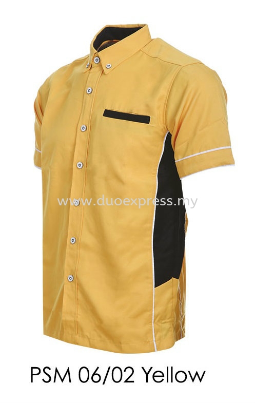 PSM 06 02 Yellow Unisex Corporate Shirt