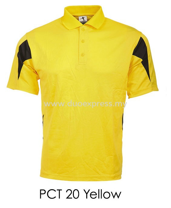 PCT 20 Yellow Collar T Shirt