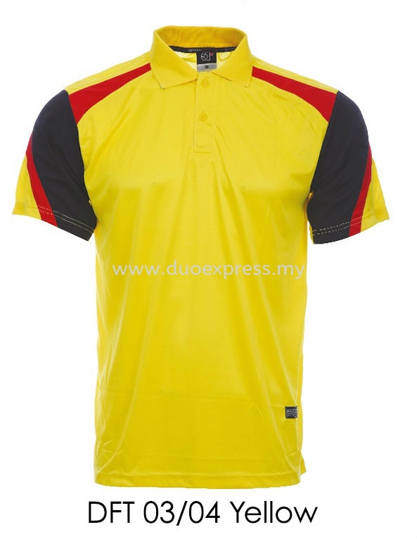 DFT 03 03 Yellow Collar T Shirt