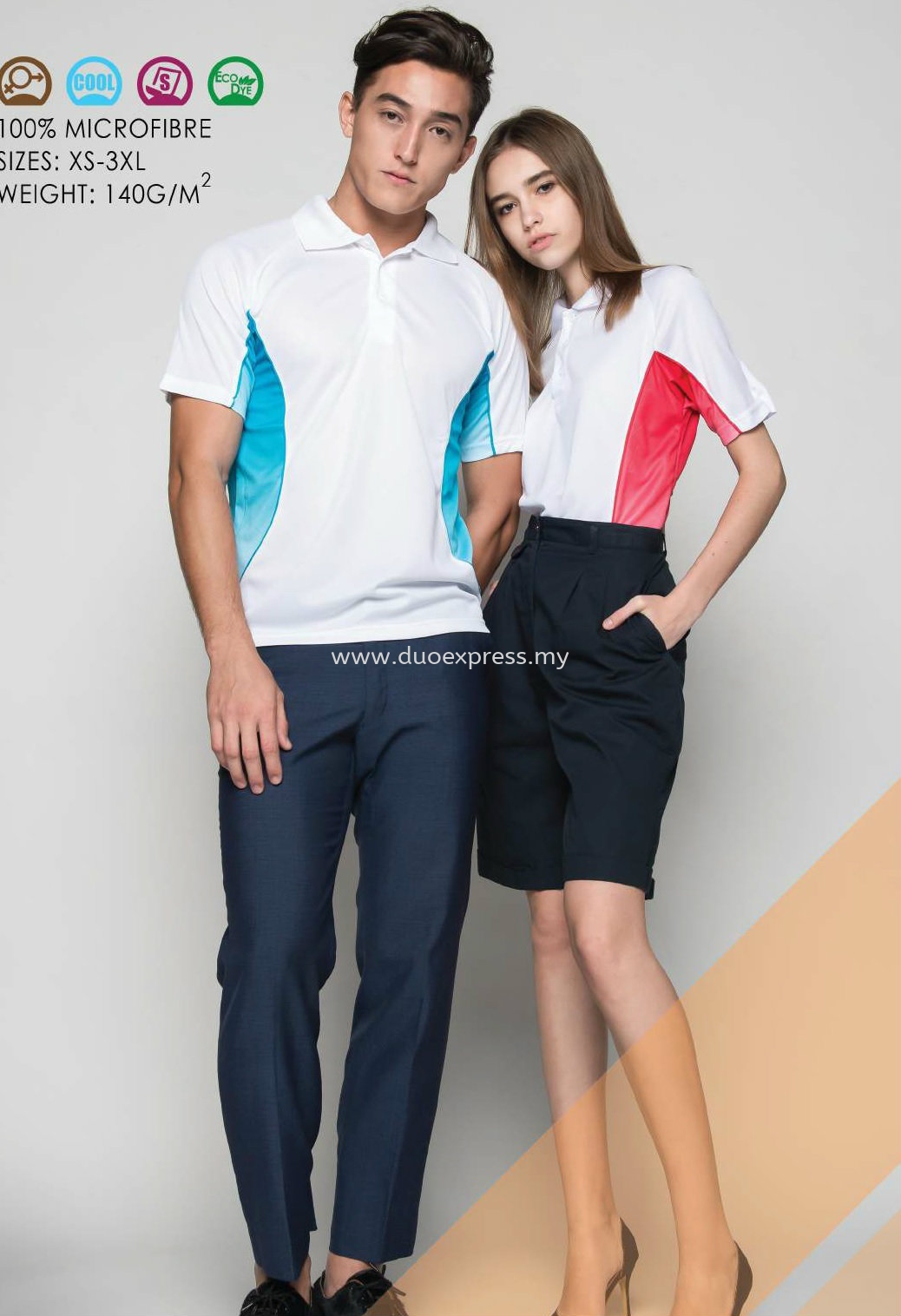 Polo T Shirt MicroFibre- Ready Made QD-31