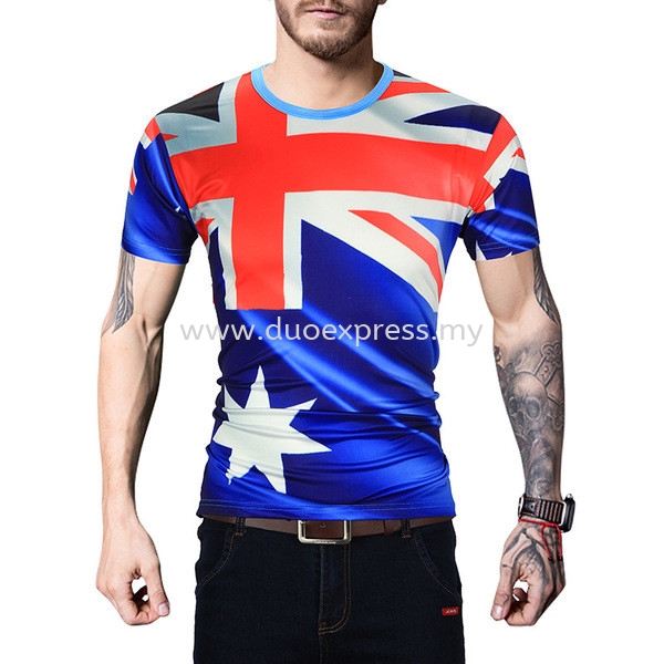 Fulll Print Dye Sublimation T Shirt