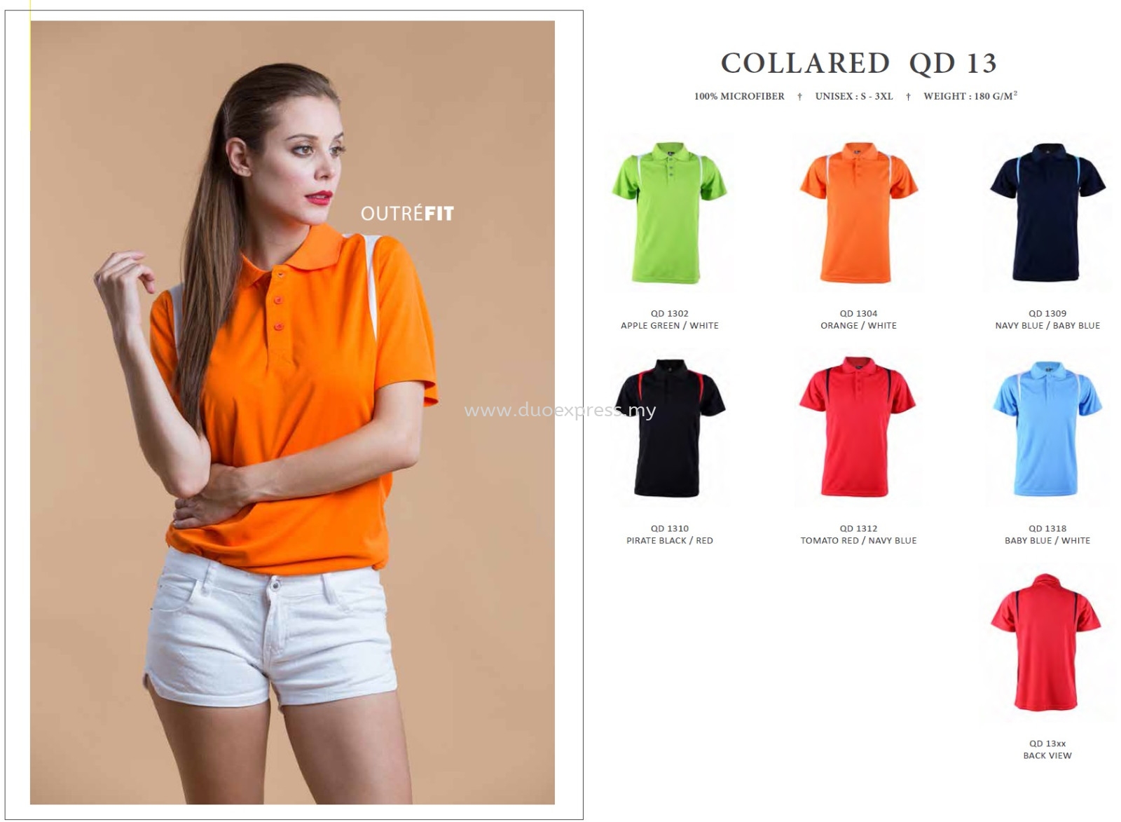 QD13 Collar T Shirt