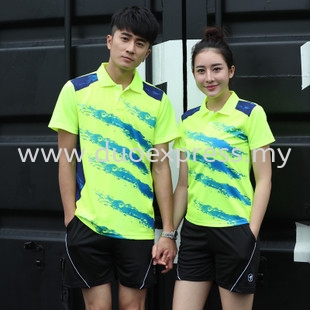 Dye Sublimation Badminton Jersey