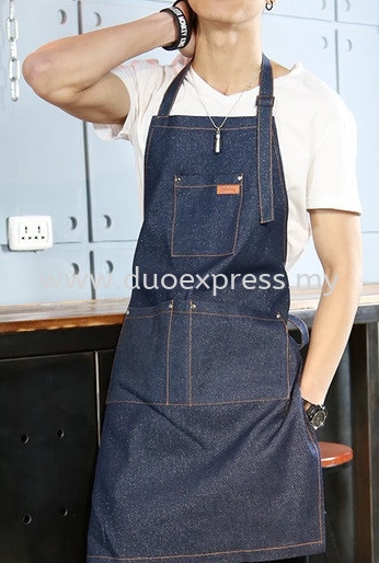 Denim Full Apron  c/w buckle