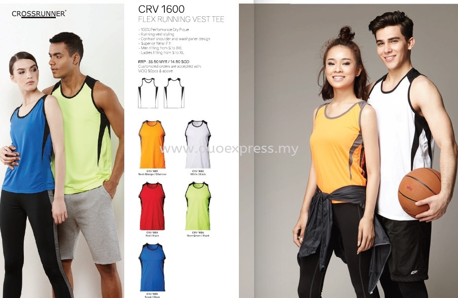 Cross Runner CRV 1600 Singlet