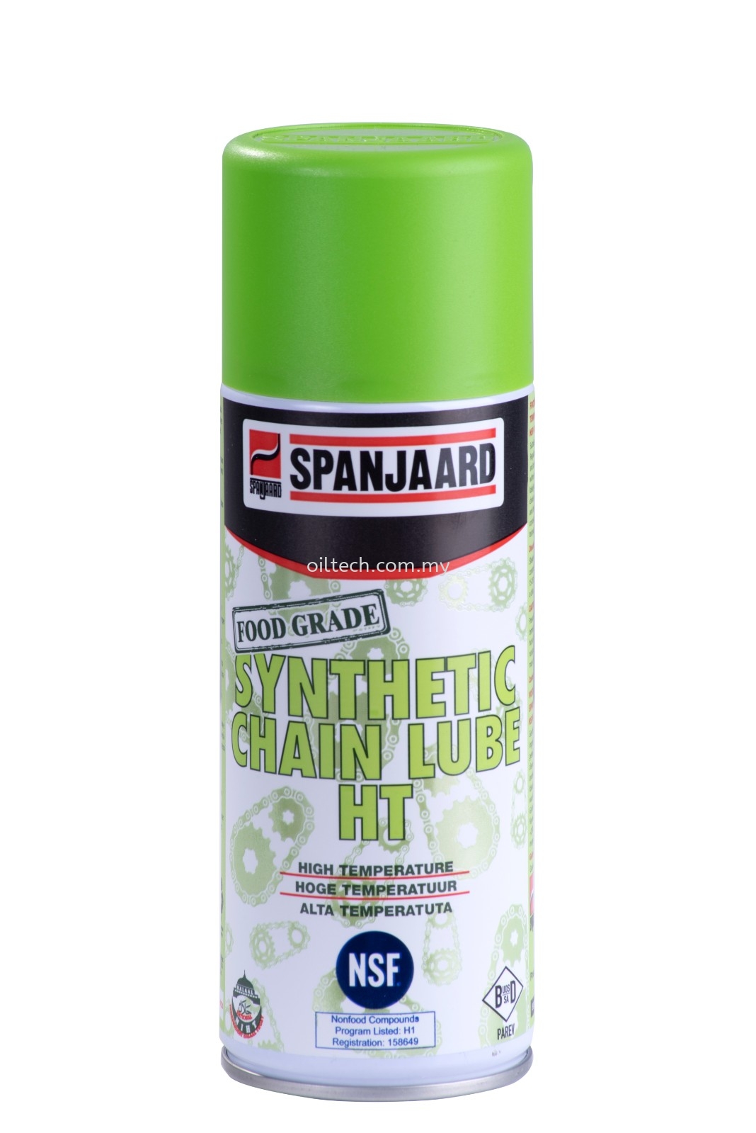 Food Grade High Temperature Chain Oil Spray - Spanjaard Malasia