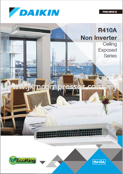 DAIKIN R410A NON-INVERTER CEILING EXPOSED