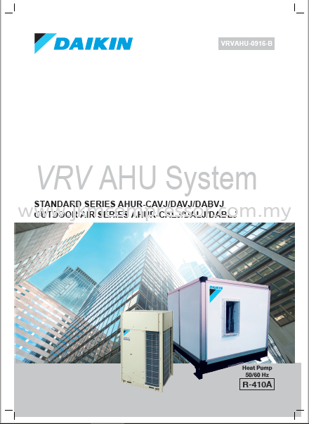 DAIKIN VRV AHU SYSTEM