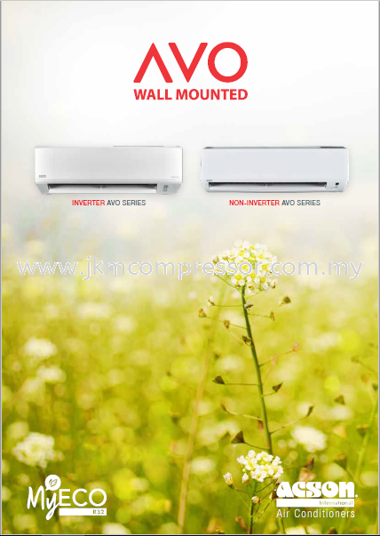 ACSON R32 INVERTER & NON-INVERTER WALL MOUNTED AVO SERIES