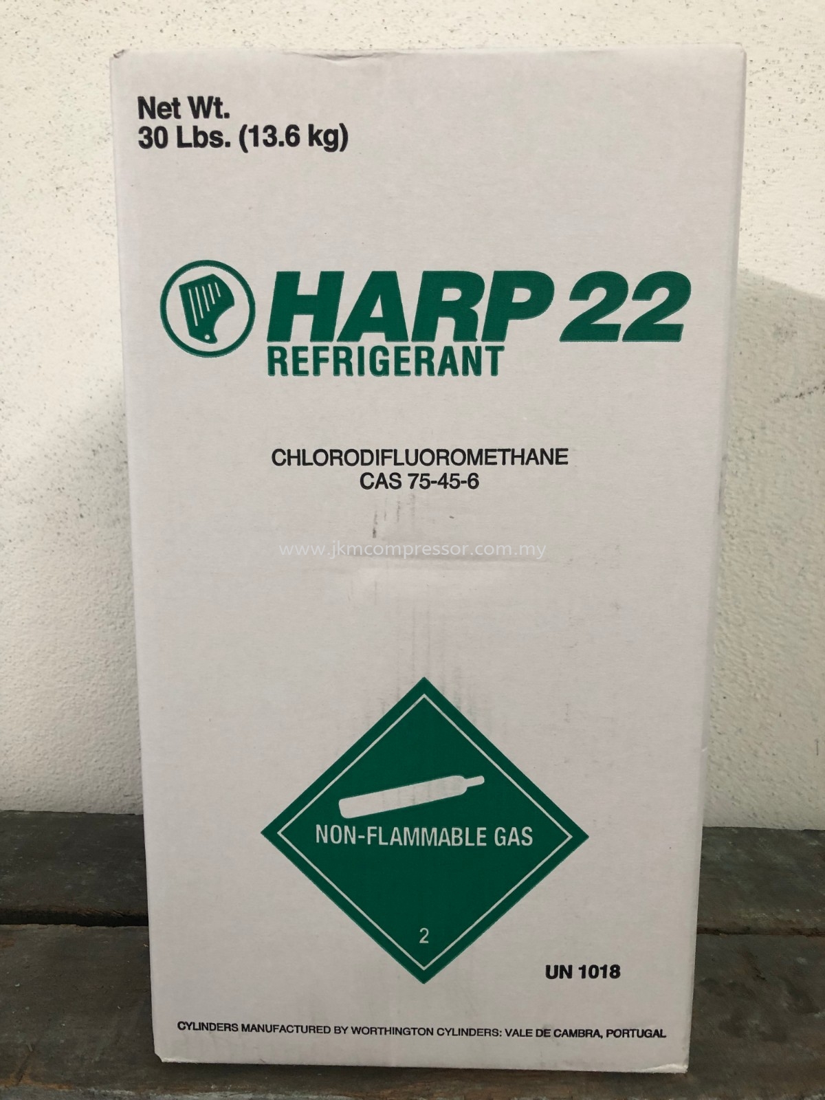 HARP REFRIGERANT GAS R22