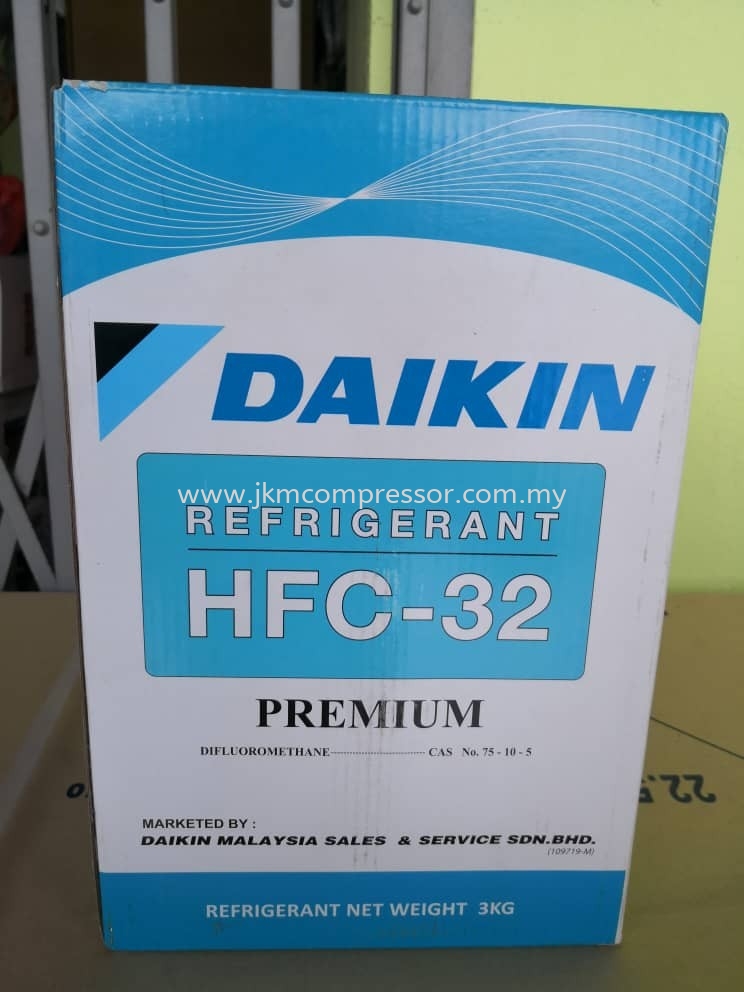 DAIKIN ARKEMA REFRIGERANT GAS R32