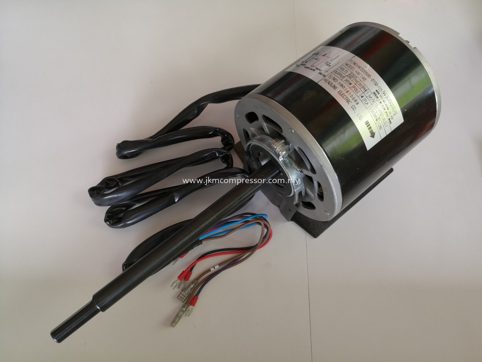 HC020500-0150-25 - CARRIER HAF148 HEADLINE FAN MOTOR ; 220-240V 4P 385W 1280RPM