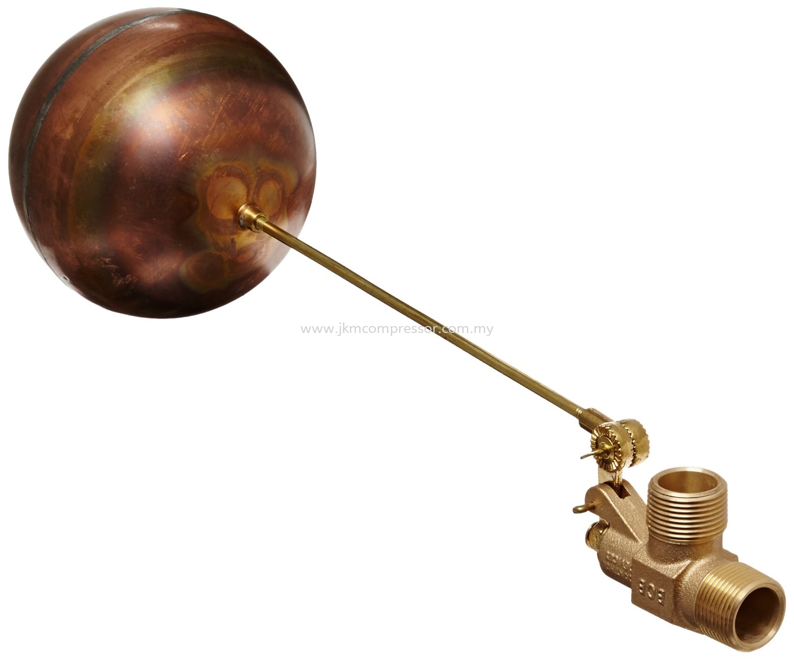 COOLING TOWER BRASS / POLY FLOAT VALVE C/W FLOAT BALL