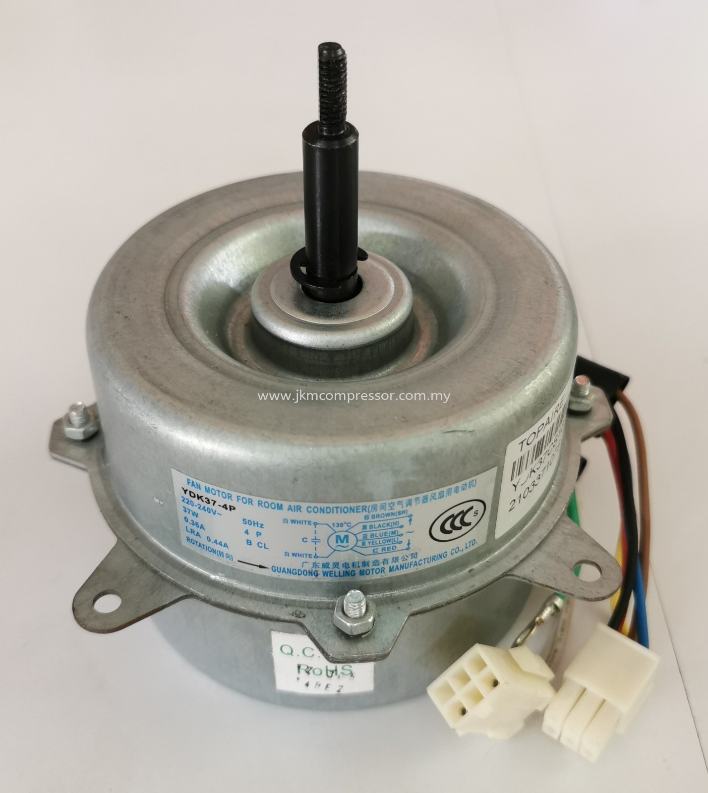 YDK37-4P - TOPAIRE YDK37-4P FAN MOTOR ; 220-240V 4P 37W