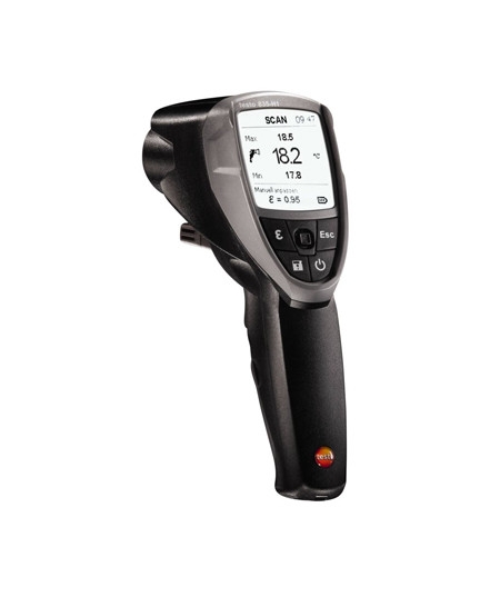 Testo 835-H1 - Infrared Thermometer with Surface Moisture Measurement