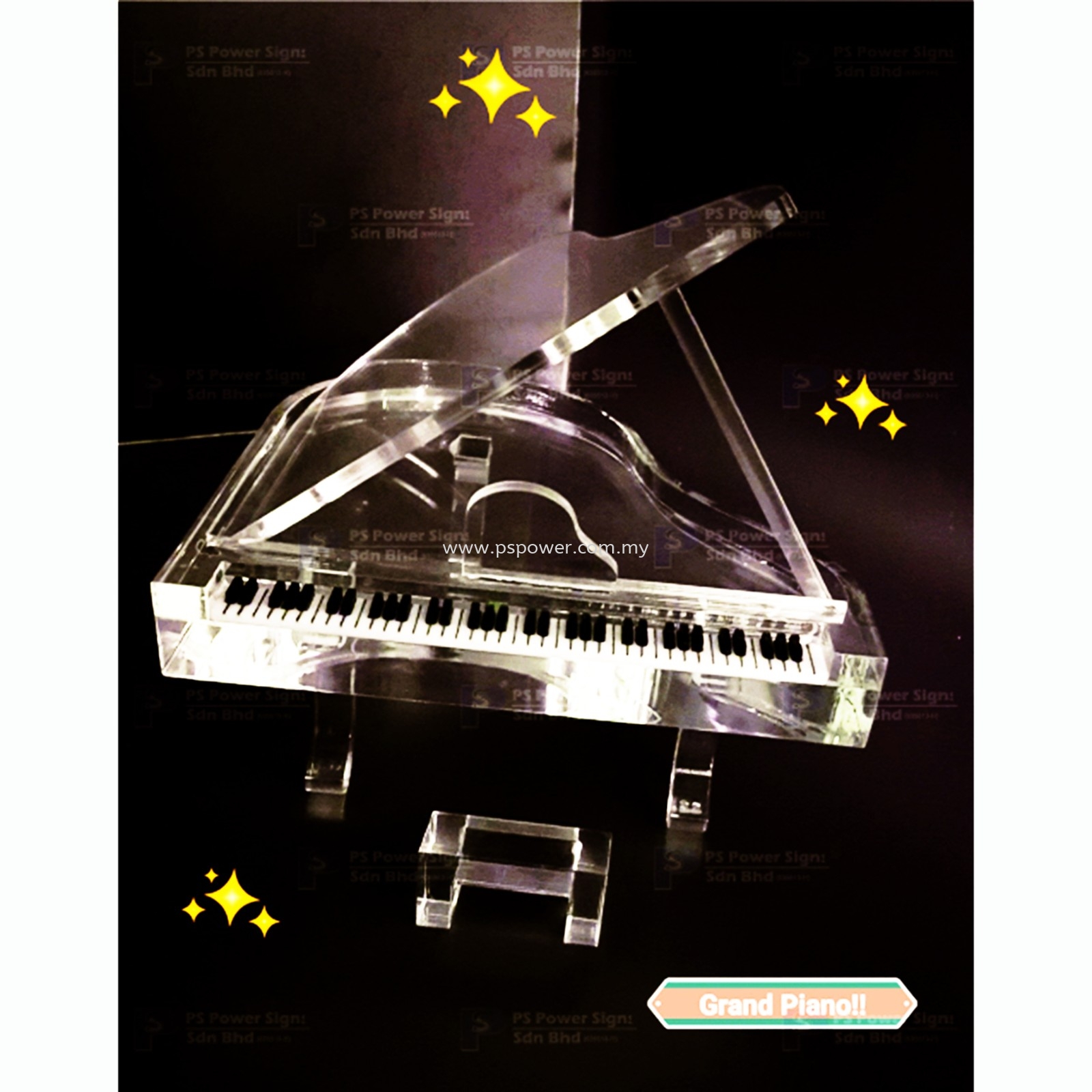 Acrylic-Piano