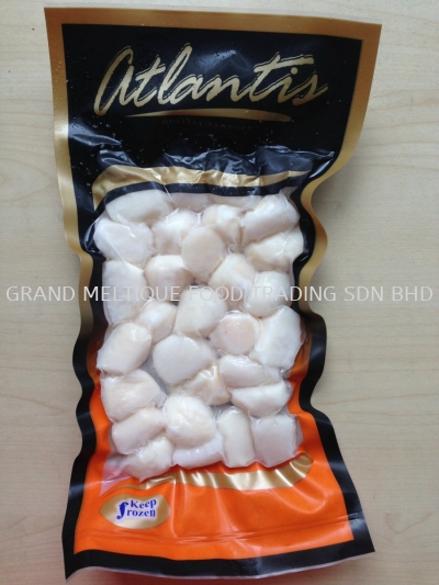 Frozen Bay Scallop Meat 60/80 200gm