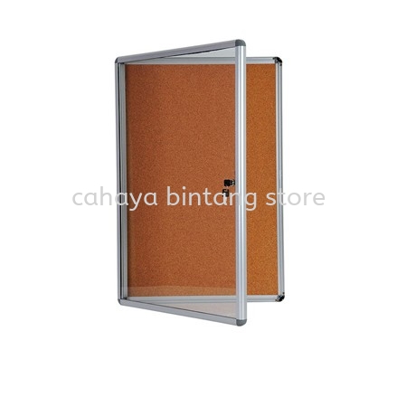 DISPLAY CASE OFFICE NOTICE BOARD ALUMINIUM FRAME - notice board batu caves | notice board kepong | notice board serdang