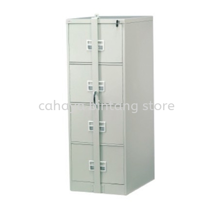 STANDARD 4 DRAWER FILLING CABINET C/W LOCKING BAR - Filing Cabinet Desa Pandan | Filing Cabinet Pandan Jaya | Filing Cabinet Taman Maluri