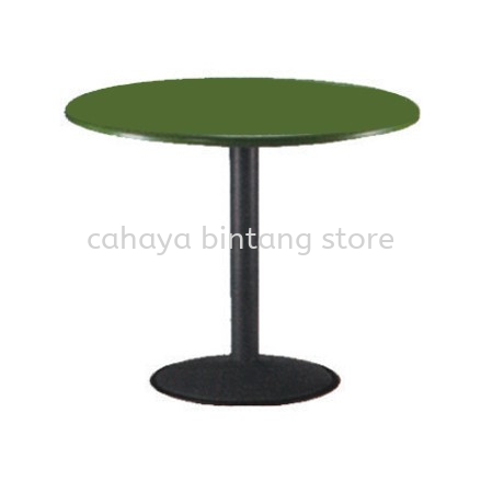 FIBREGLASS ROUND TABLE WITH DRUM BASE- canteen table set/ fibreglass table putrajaya | canteen table taman melawati | top 10 best dsign canteen table