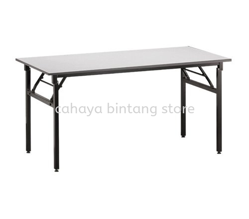RECTANGULAR BANQUET OFFICE TABLE (16mmTHK Melamine Top) -banquet table klia | banquet table sepang | banquet table imbi