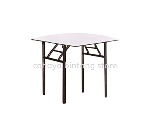 QUARTER BANQUET OFFICE TABLE (16mmTHK Melamine Top)- banquet table bandar bukit raja | banquet table bandar botanik | banquet table jalan dr tun ismail