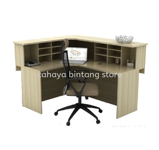 MUPHI MEJA PEJABAT KAUNTER TETAMU - reception counter office table nexus bangsar south | reception counter office table sepang | reception counter office table jalan binjai 