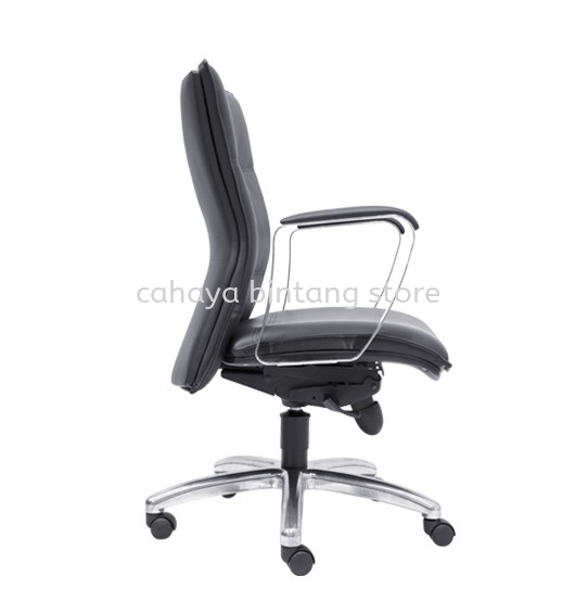 HALLFAX LOW BACK DIRECTOR CHAIR | LEATHER OFFICE CHAIR DUNGUN TERENGGANU