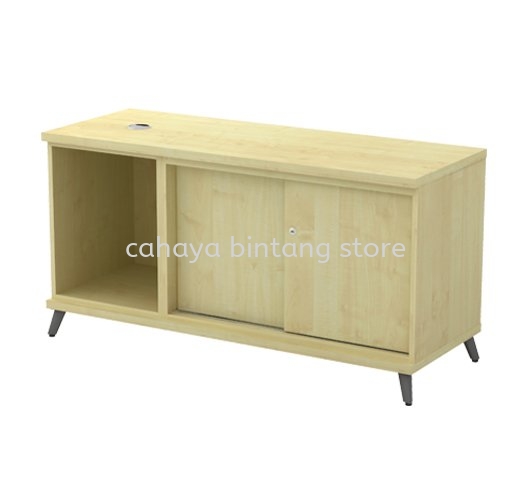 SIDE CABINET C/W OPEN SHELF   SLIDING DOOR Q-YOS 1206 