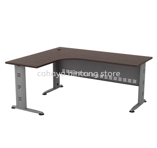 QAMAR L-SHAPE OFFICE TABLE/DESK AQL 1515(L) - L-Shape Office Table/Desk Taman Wawasan | L-Shape Office Table/Desk Bandar Kinrara | L-Shape Office Table/Desk Bandar Sri Permaisuri