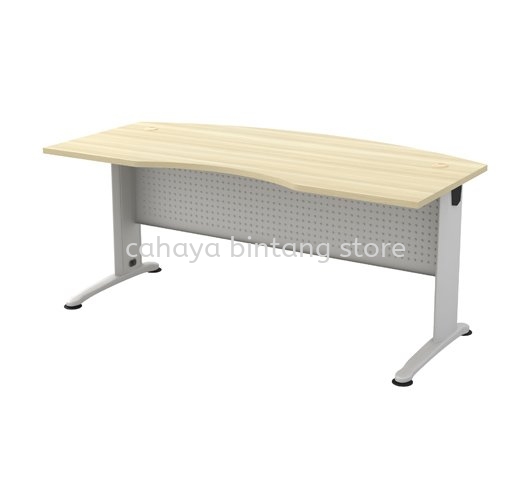 BERLIN EXECUTIVE OFFICE TABLE/DESK D-SHAPE CURVE ABMB 55 - Executive Office Table Pj seksyen 16 | Executive Office Table Old Klang Road | Executive Office Table AU2 Setiawangsa