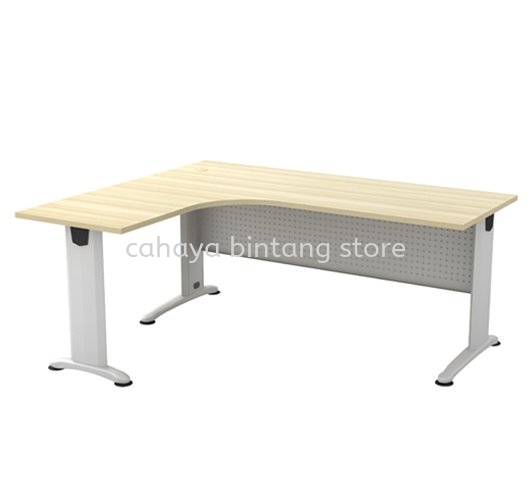 BERLIN MEJA PEJABAT/TULIS BERBENTUK L ABL 1515  -  Writing Office Table Bandar Rimbayu | Writing Office Table Puchong | Writing Office Table Pudu