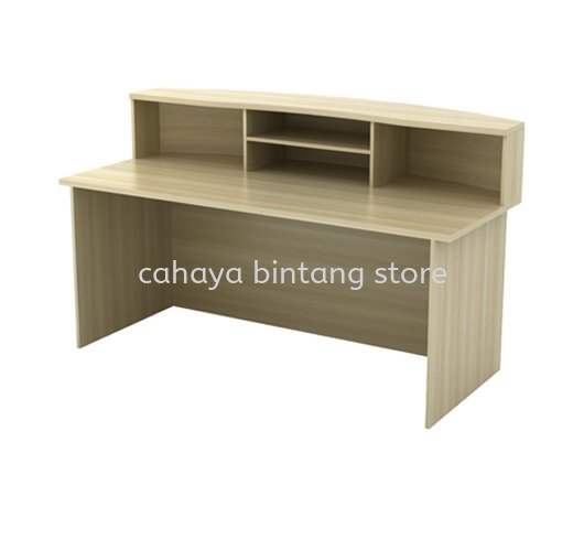 EXTON MEJA PEJABAT KAUNTER TETAMU - reception counter office table damansara jaya | recception counter office table changkat semantan | reception counter office table salak south