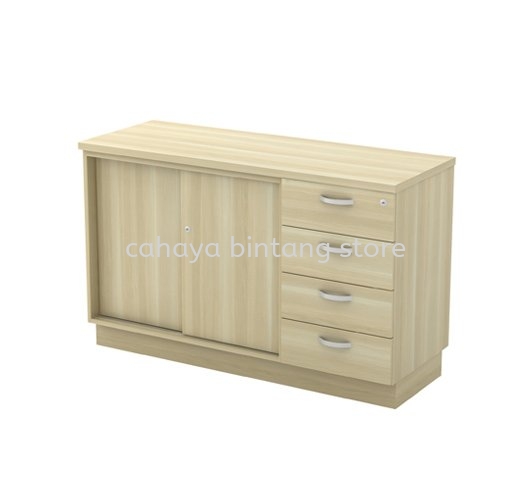 SIDE CABINET C/W SLIDING DOOR   FIXED PEDESTAL 4D Q-YSP 7124 