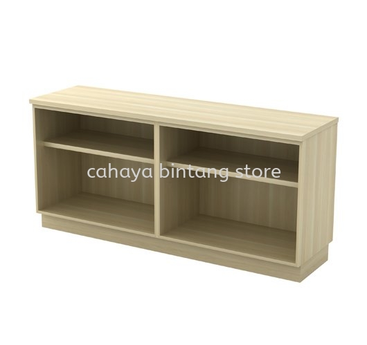 SIDE CABINET C/W DUAL OPEN SHELF LOW CABINET Q-YOO 7160 