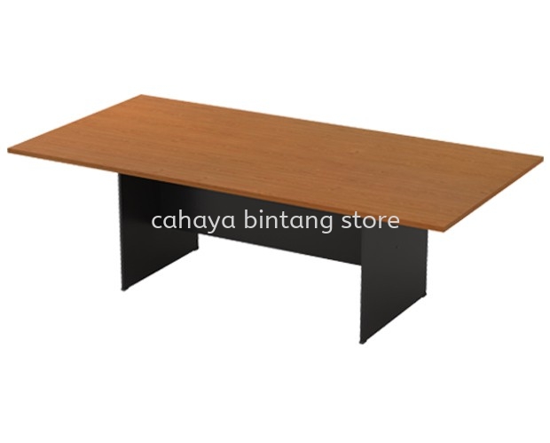 RECTANGULAR MEETING TABLE C/W WOODEN BASE GV 18