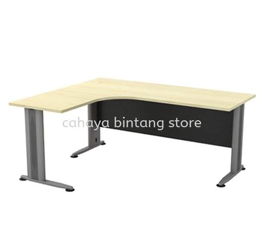 TITUS EXECUTIVE OFFICE TABLE/DESK L-SHAPE ATL 1515 - Executive Office Table Damansara Heights | Executive Office Table Titiwangsa | Executive Office Table Seri Kembangan