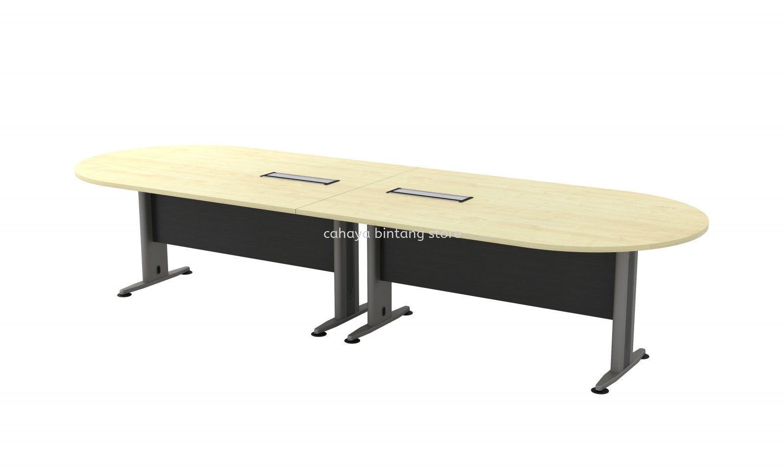 TITUS OVAL SHAPE MEETING TABLE - meeting table bandar rimbayu | meeting table klia | meeting table ukay perdana