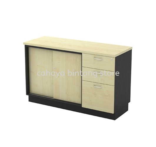 SIDE CABINET C/W SLIDING DOOR   FIXED PEDESTAL 2D1F T-YSP 7123 