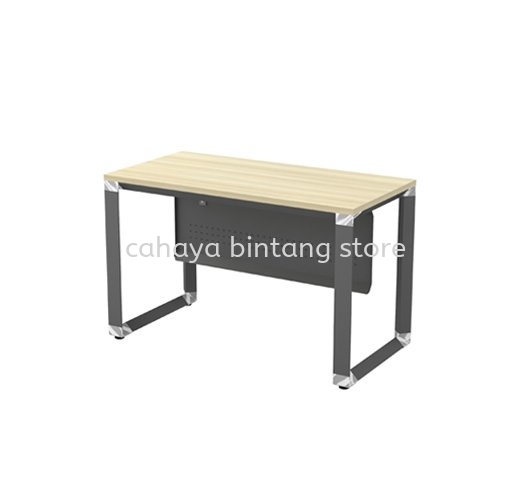 PYRAMID MEJA PEJABAT/TULIS TANPA LUBANG KABEL AOMT 126 - Writing Office Table Dataran Sunway | Writing Office Table Sunway Damansara | Writing Office Table Bandar Teknologi Kajang