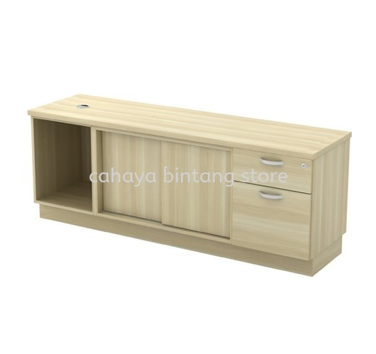 SIDE CABINET OPEN SHELFNSLIDING DOOR FIXED PEDESTAL 1D1F Q-YOSP 1626 BANTING SELANGOR 