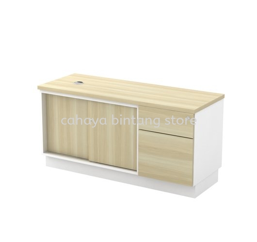 SIDE CABINET C/W SLIDING DOOR   FIXED PEDESTAL 1D1F (W/O HANDLE) B-YSP 1226 (E) 