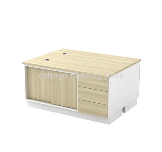 SIDE CABINET C/W SLIDING DOOR   FIXED PEDESTAL 3D FOR 2 PERSON (W/O HANDLE) B-YSP 1236-2 (E) 