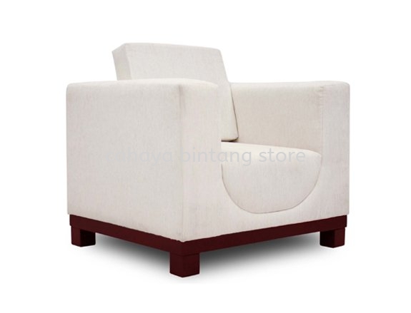 LEXIS SOFA PEJABAT SATU TEMPAT DUDUK-  office sofa Happy Garden | office sofa Taman Oug | office sofa Taman Connaught