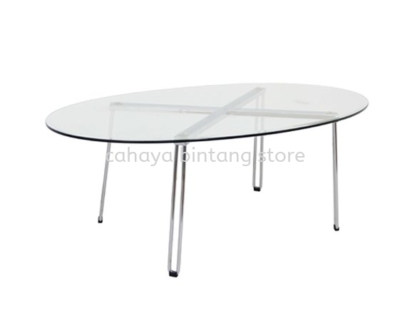 FURA COFFEE TABLE C/W TEMPERED GLASS TABLE TOP -  coffee table Pusat Dagangan NZX | coffee table Dataran Prima | coffee table Bangi