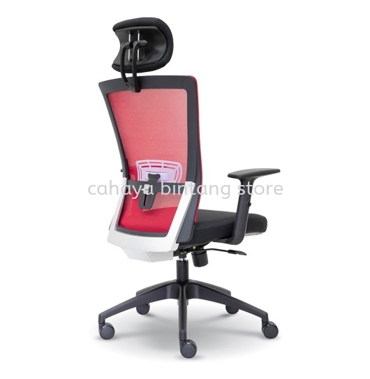 DANVER HIGH BACK ERGONOMIC CHAIR | MESH OFFICE CHAIR IMBI KL MALAYSIA