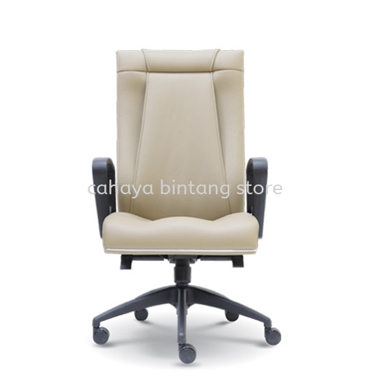 HARPERS HIGH BACK EXECUTIVE CHAIR | LEATHER OFFICE CHAIR SRI PETALING KL