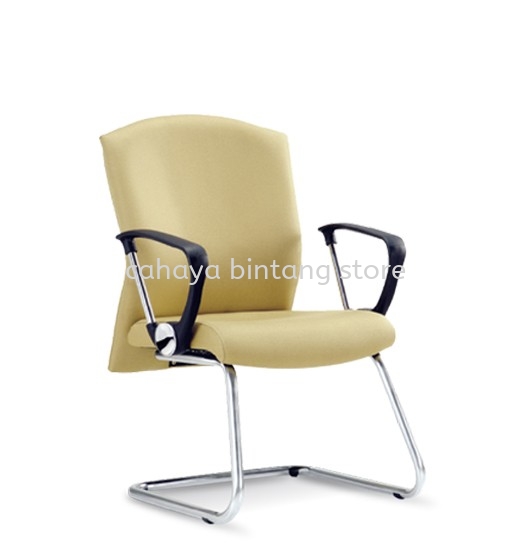 BROCUS VISITOR EXECUTIVE CHAIR | LEATHER OFFICE CHAIR BUKIT TINGGI SELANGOR