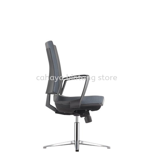 CLOVER VISITOR EXECUTIVE CHAIR | LEATHER OFFICE CHAIR BUKIT JALIL KL