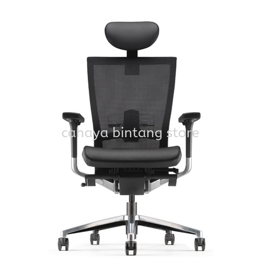 MAXIM HIGH BACK ERGONOMIC CHAIR | MESH OFFICE CHAIR SHAMELIN KL MALAYSIA